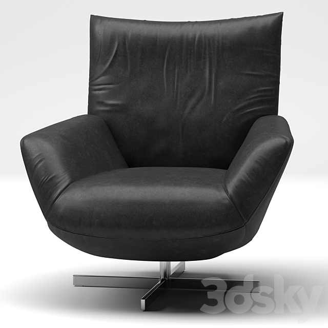 Chiara Edra armchair 3DSMax File - thumbnail 2