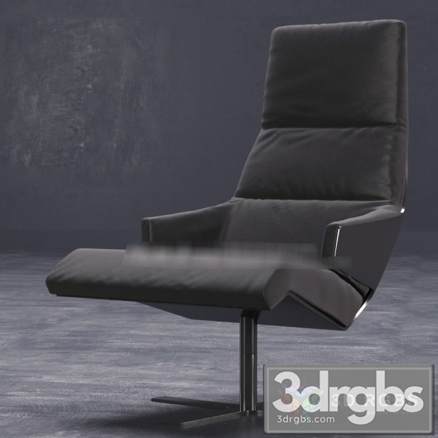 Christian Werner Torn Armchair 3dsmax Download - thumbnail 1