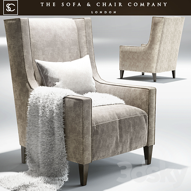 Christo_Christo Large_The sofa and chair company 3DSMax File - thumbnail 1