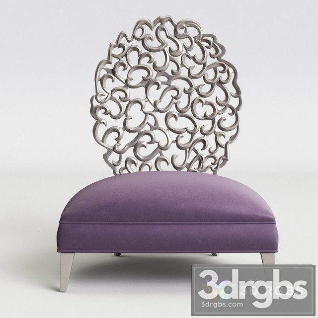 Christopher Guy Narissa 60 Armchair 3dsmax Download - thumbnail 1