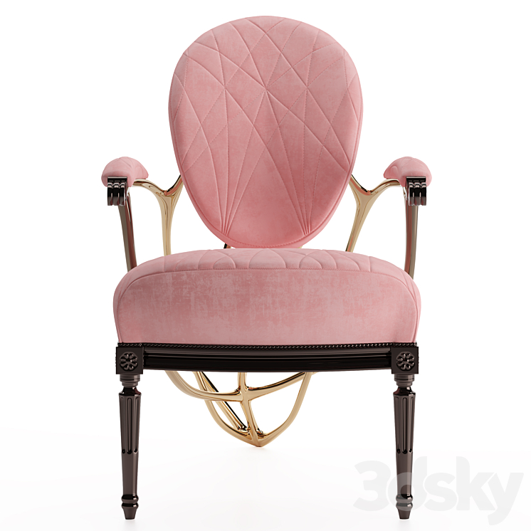 Chrysalide chair 3DS Max Model - thumbnail 2