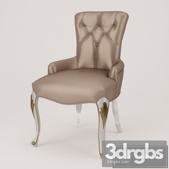 Classic Luxury Armchair 9 3dsmax Download - thumbnail 1