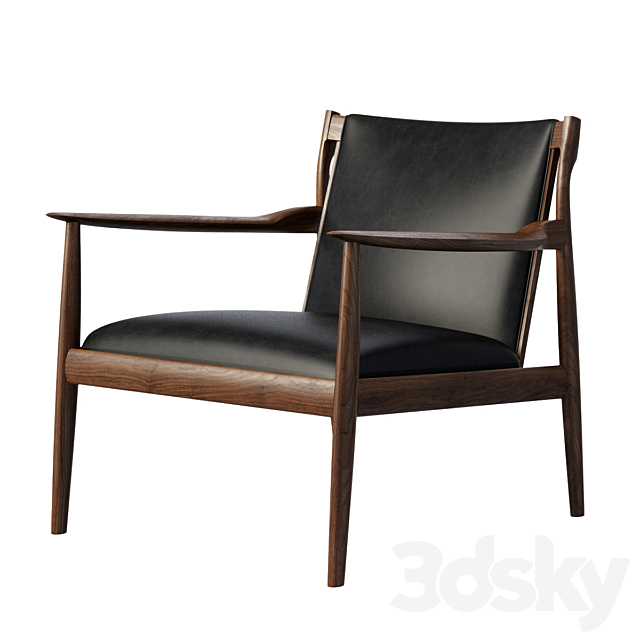 Claude chair by Ritzwell 3DSMax File - thumbnail 1