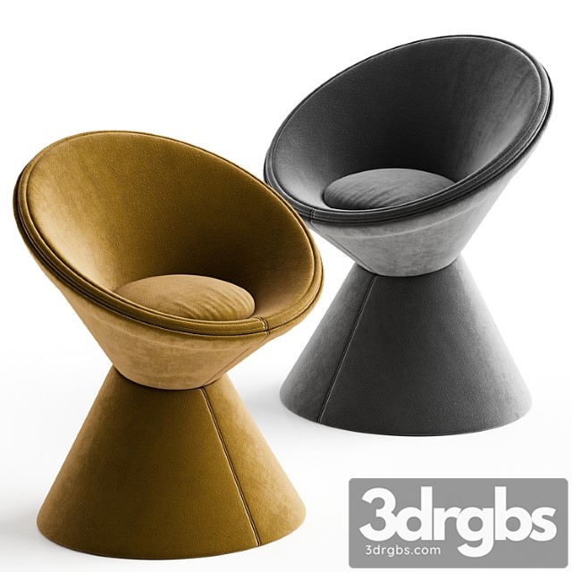 Clessidra Chair Roberto Baciocchi 3dsmax Download - thumbnail 1