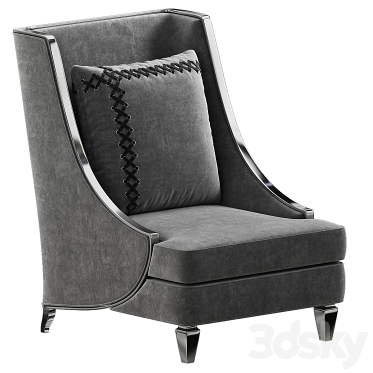 Colleen walker armchair 3DS Max Model - thumbnail 1