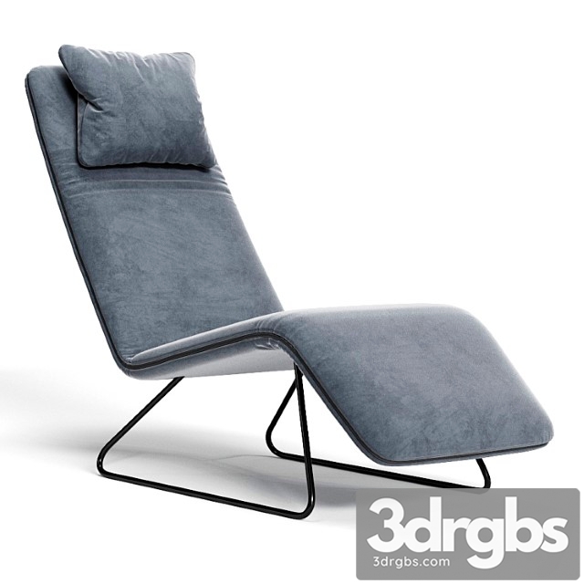 Colombini Casa Fergie Armchair 3dsmax Download - thumbnail 1