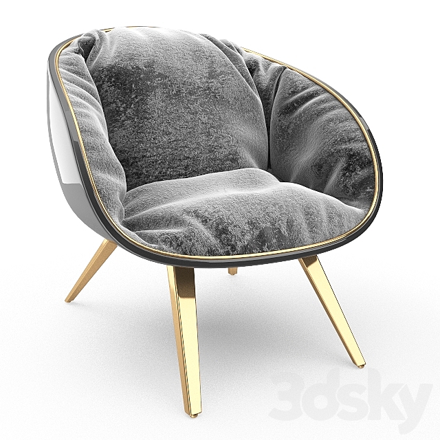 Comodo Chair 3DS Max Model - thumbnail 1