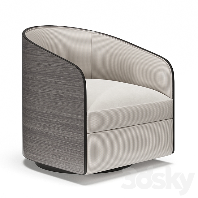 COQUE – LOUNGE CHAIR 3DSMax File - thumbnail 1