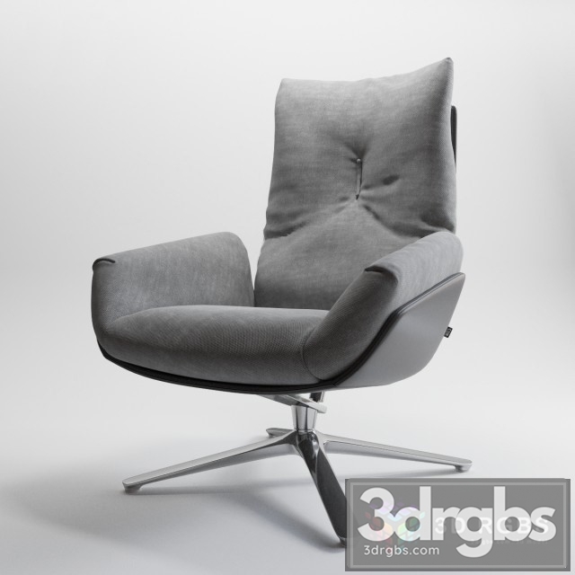 Cordia Lounge Armchair Cor 3dsmax Download - thumbnail 1