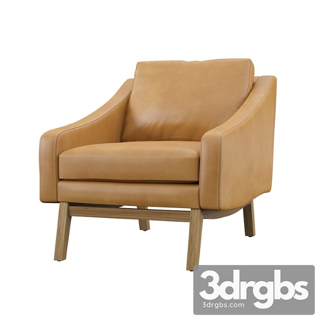 Coronet armchair 3dsmax Download - thumbnail 1