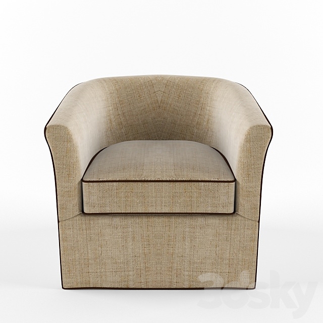 CR Laine Ashland Swivel Chair 275-SW 3DS Max Model - thumbnail 2