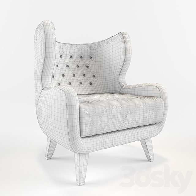 Craig Chair 3DSMax File - thumbnail 2