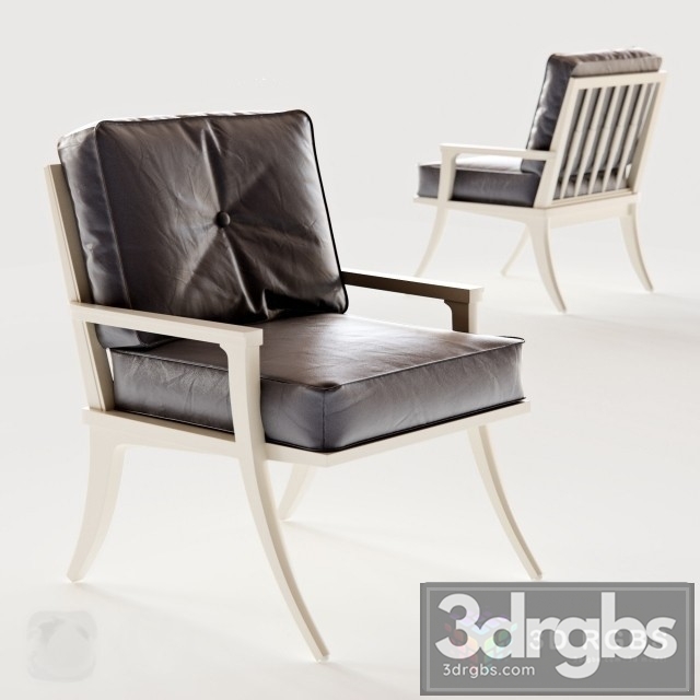 Crestaire Lena Accent Armchair 3dsmax Download - thumbnail 1