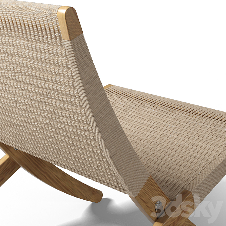 Cuba chair 3DS Max - thumbnail 2