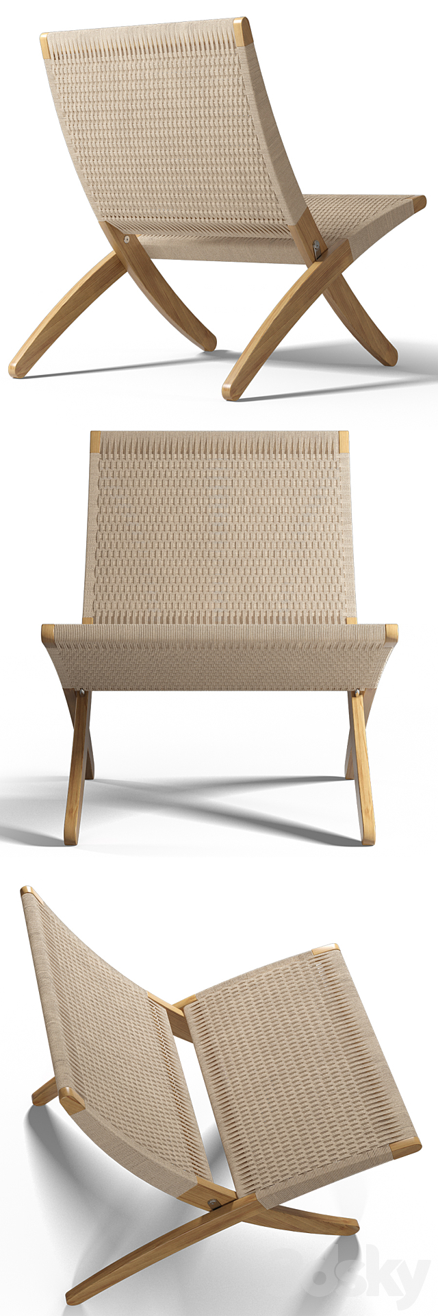 Cuba chair 3DSMax File - thumbnail 3