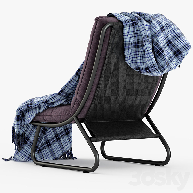 Cushy Comfort Chair 3DS Max - thumbnail 2