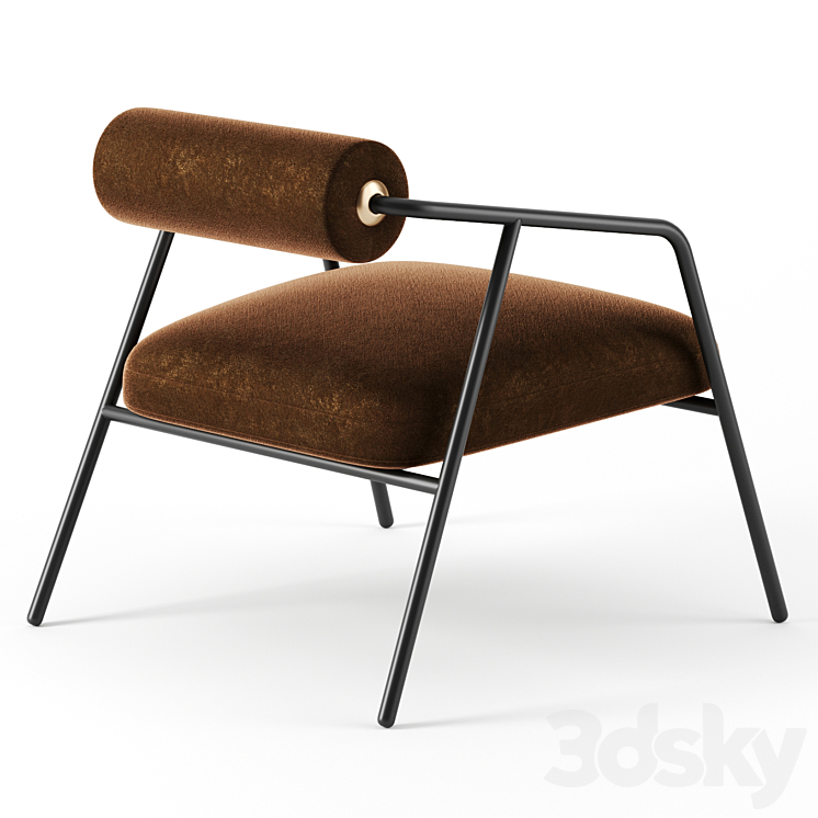 Cyrus Chair by District Eight 3DS Max - thumbnail 2