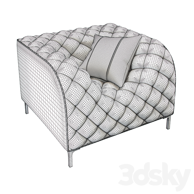 Dana chair 3DSMax File - thumbnail 3