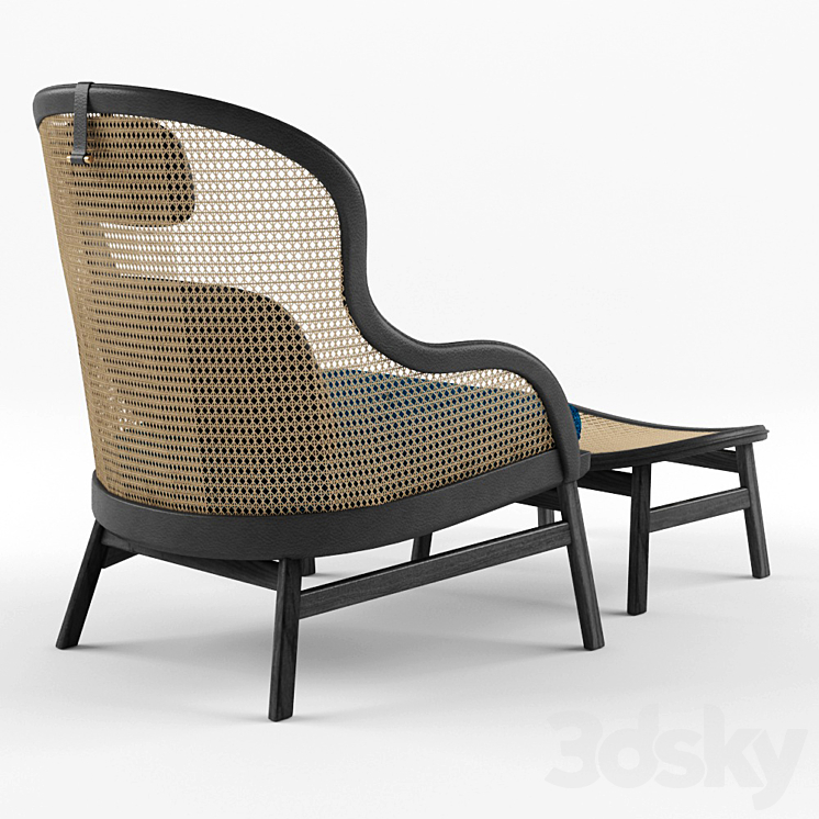 Dandy Armchair by Pierre Sindre 3DS Max - thumbnail 2