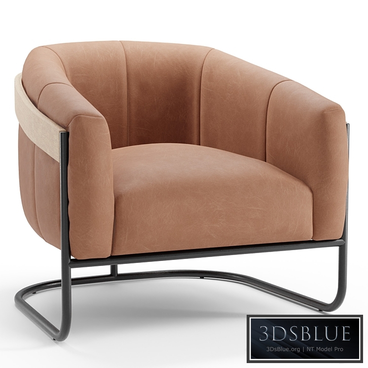 Dansby Lounge Chair 3DS Max - thumbnail 3