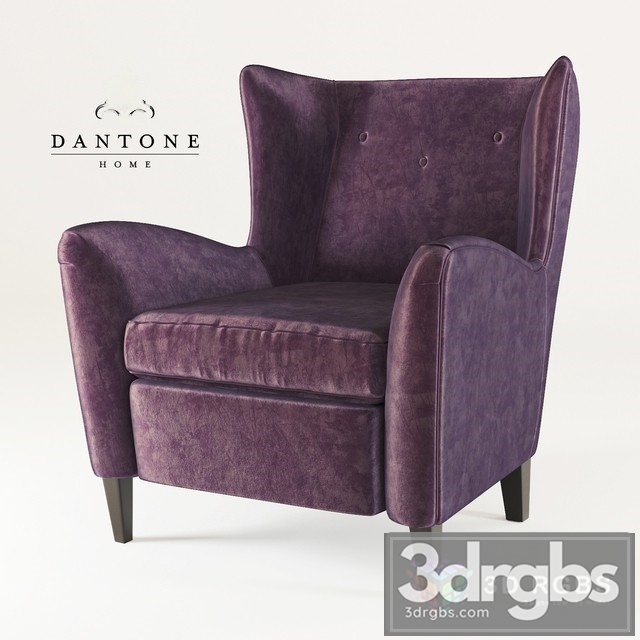 Danton Paradizo Arm Chair 3dsmax Download - thumbnail 1