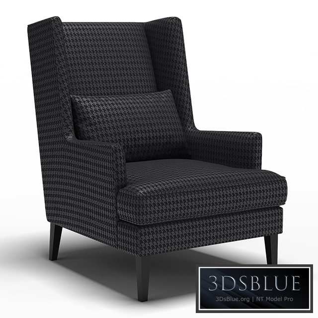 “Dantone | Armchair “”Billings””” 3DS Max - thumbnail 3