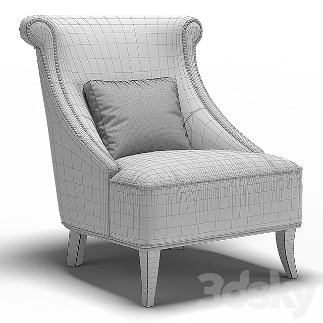 Dantone | Chair “Charleston Classic” 3DSMax File - thumbnail 2