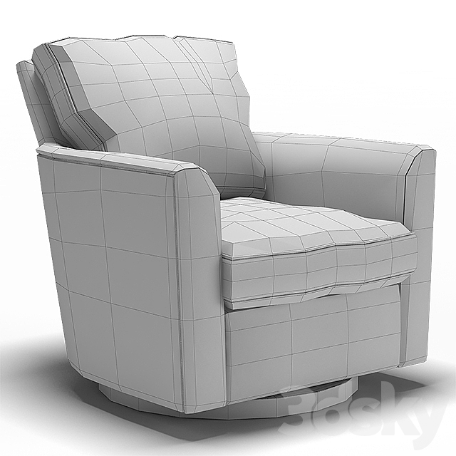 Dantone | Chair “Martin” 3ds Max - thumbnail 2