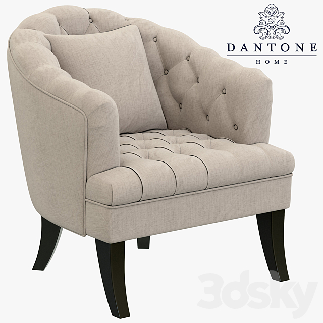 Dantone Home Armchair Nice 3ds Max - thumbnail 1