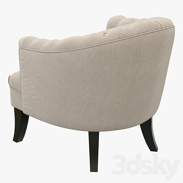 Dantone Home Armchair Nice 3ds Max - thumbnail 2