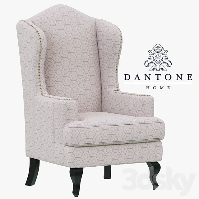 Dantone Home Bakersfield Armchair 3DSMax File - thumbnail 1