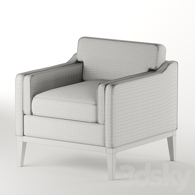 Dantone Home Chair Irvine 3ds Max - thumbnail 3