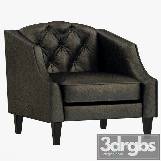 Dantone Home Darem Chair 3dsmax Download - thumbnail 1