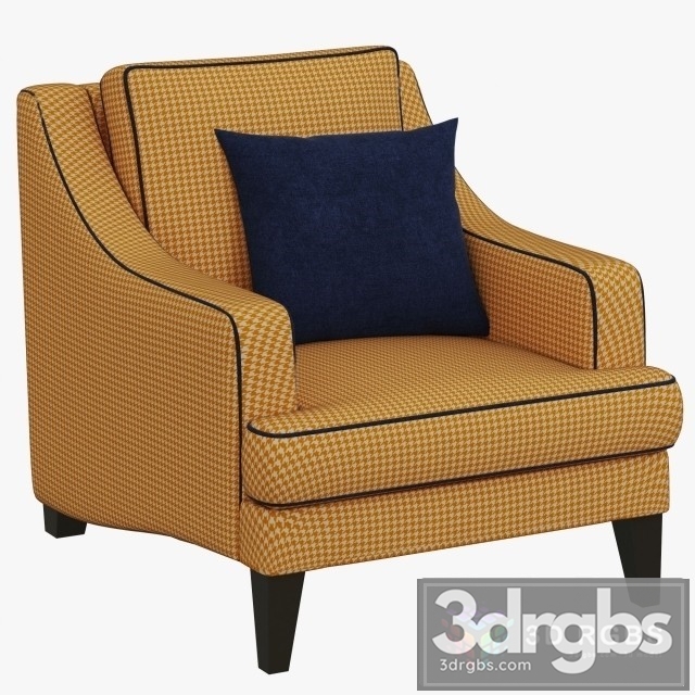 Dantone Home Laimington Chair 3dsmax Download - thumbnail 1