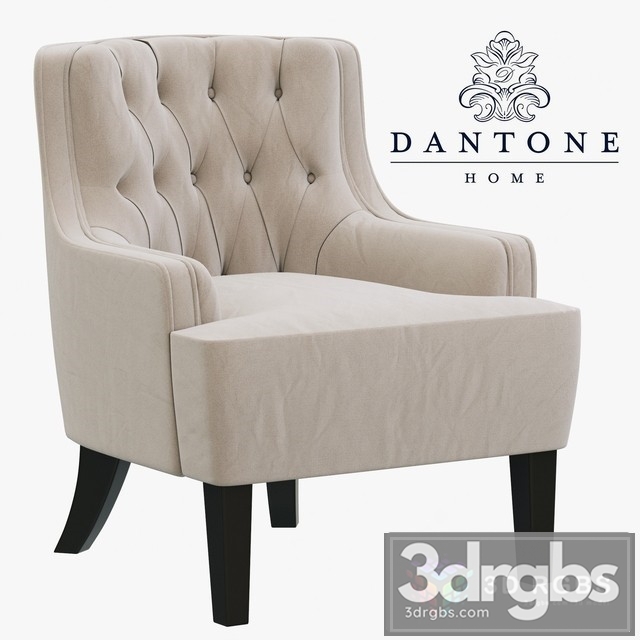 Dantone Home Richmond Armchair 3dsmax Download - thumbnail 1