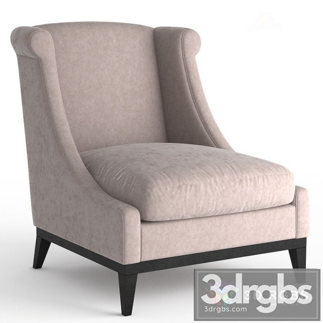 Dantone Lewis Armchair 3dsmax Download - thumbnail 1