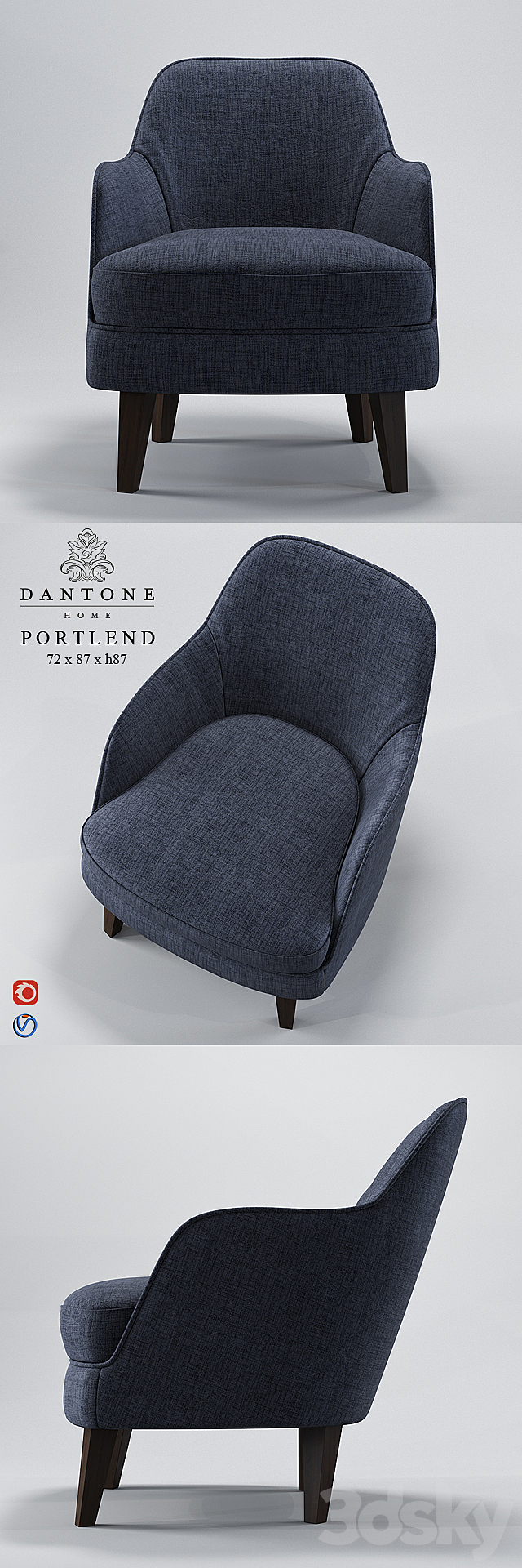 Dantone Portlend 3ds Max - thumbnail 2