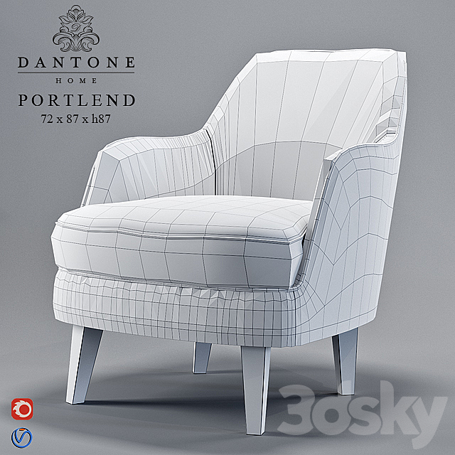 Dantone Portlend 3ds Max - thumbnail 3