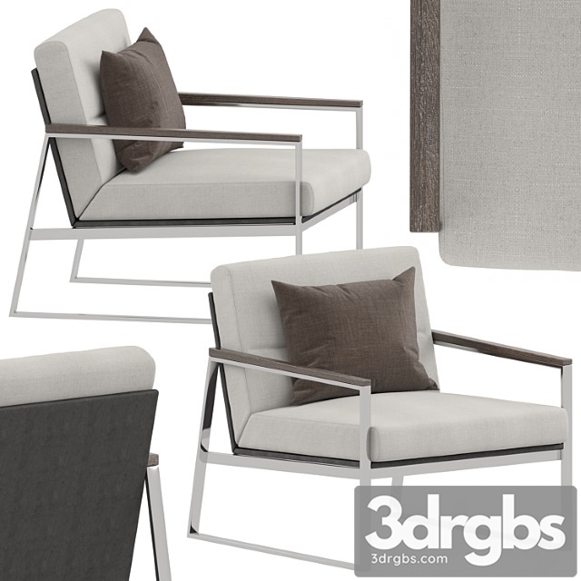 Daytona armchair ditre italia 3dsmax Download - thumbnail 1