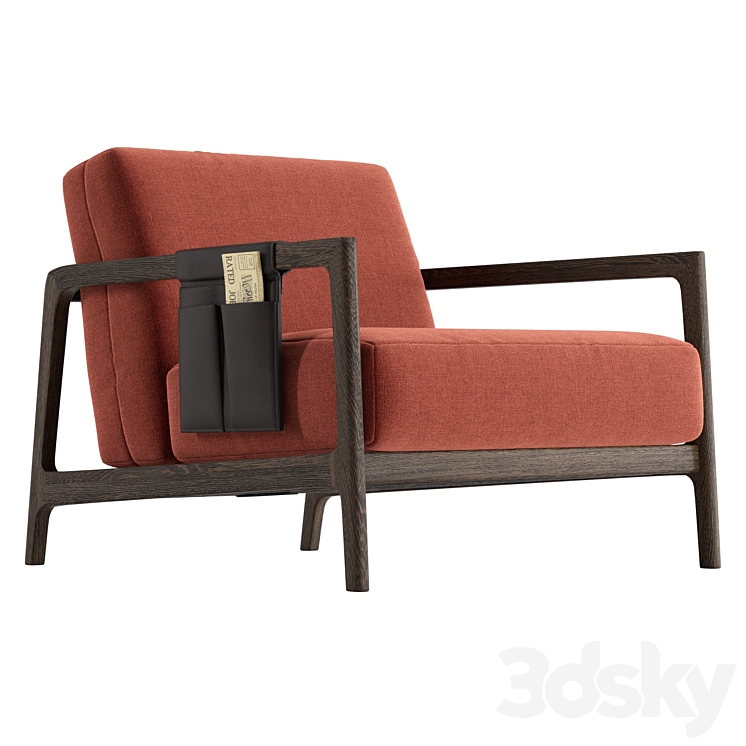 De Padova Everyday Life Armchair 3DS Max Model - thumbnail 1