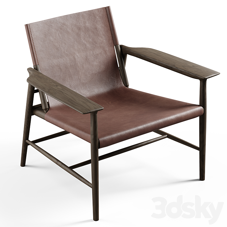 De Padova – Sunset – Armchair 3DS Max - thumbnail 2