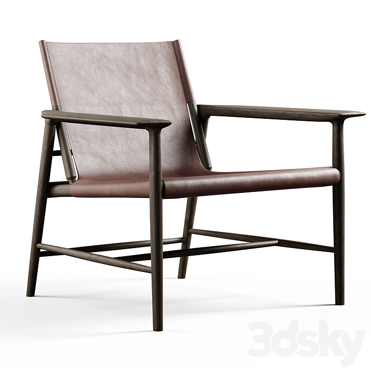 De Padova – Sunset – Armchair 3DS Max - thumbnail 1