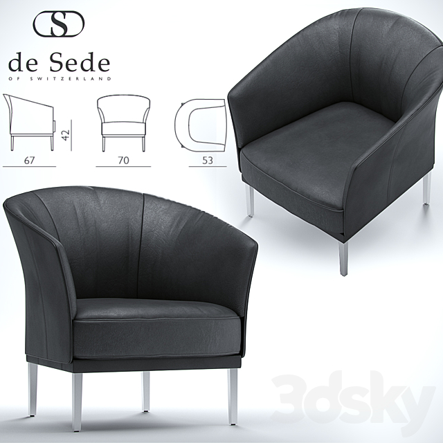 de sede \\ DS-291 3DSMax File - thumbnail 1