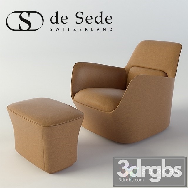 De Sede Swivel Chairs 3dsmax Download - thumbnail 1