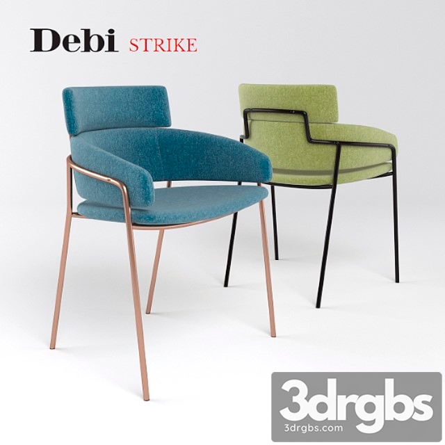 Debi Strike Armchair 3dsmax Download - thumbnail 1