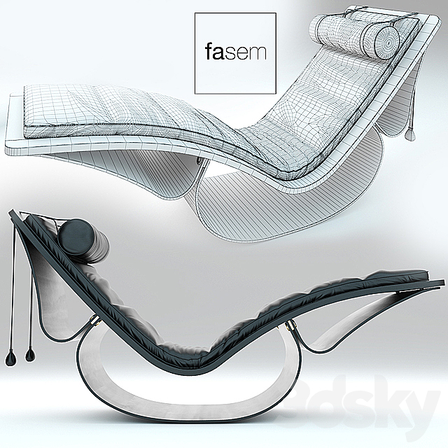 Deckchair Fasem Rio 3DSMax File - thumbnail 2