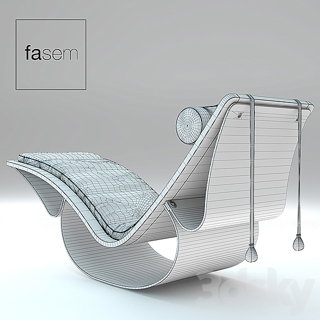 Deckchair Fasem Rio 3DSMax File - thumbnail 3