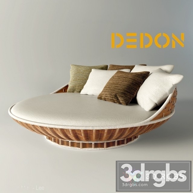 Dedon Swingrest Armchair 3dsmax Download - thumbnail 1