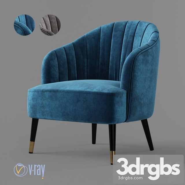 Deephouse Leicester Chair 3dsmax Download - thumbnail 1