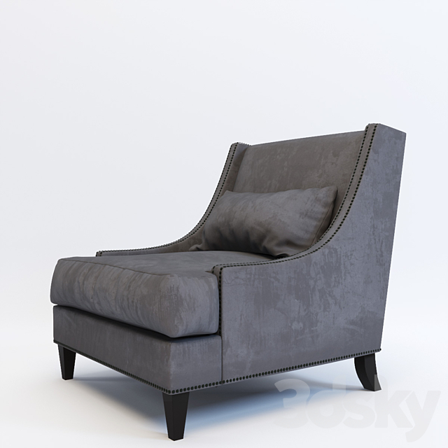 DELFI ARMCHAIR 3ds Max - thumbnail 1